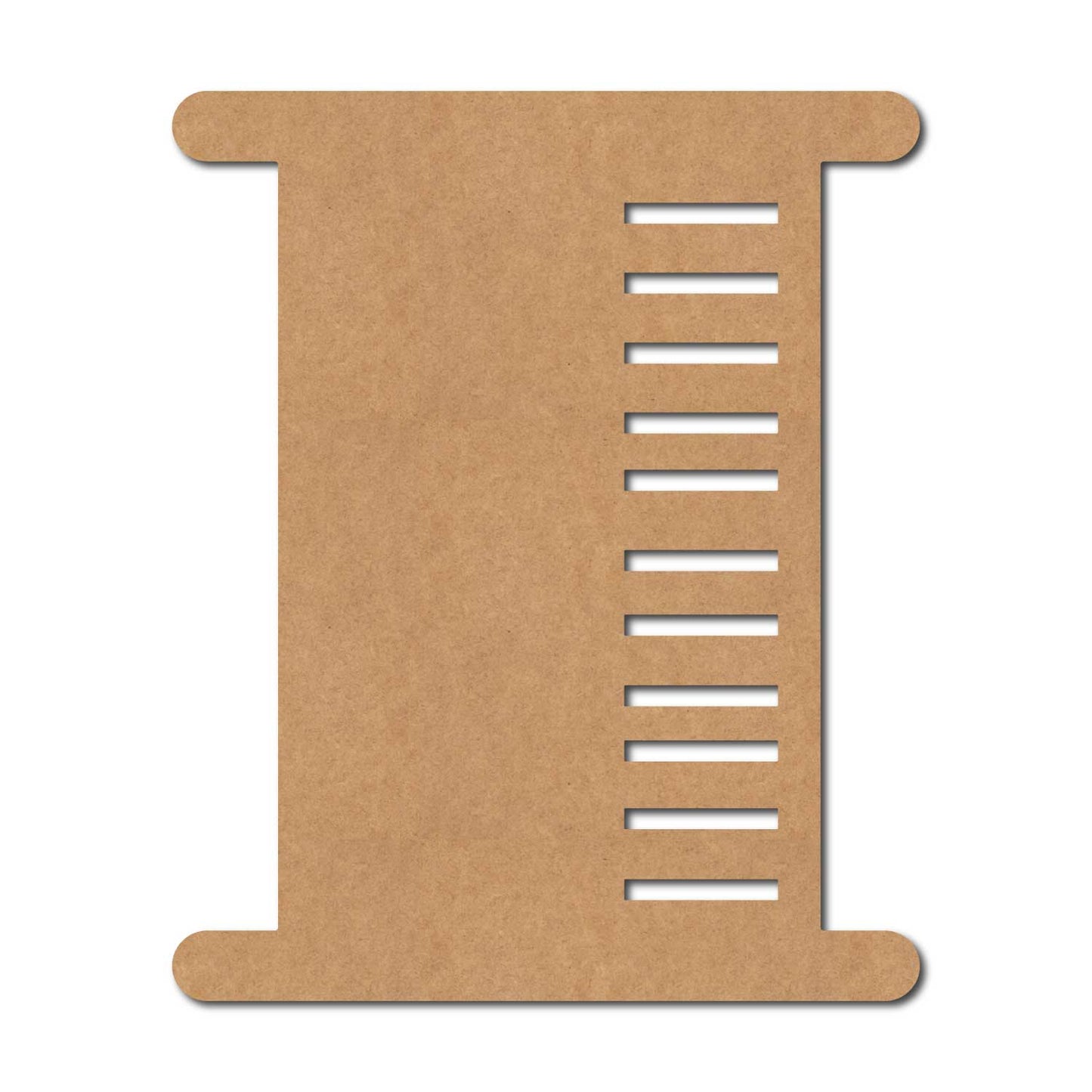 Thread Spool Cutout MDF Design 1