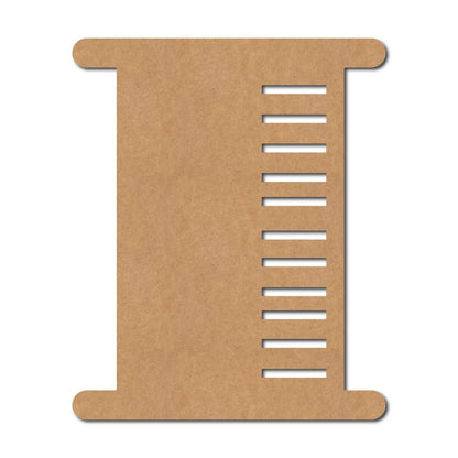 Thread Spool Cutout MDF Design 1