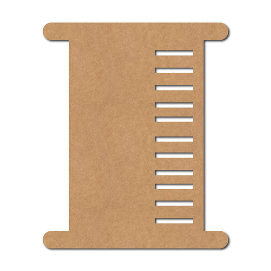 Thread Spool Cutout MDF Design 1