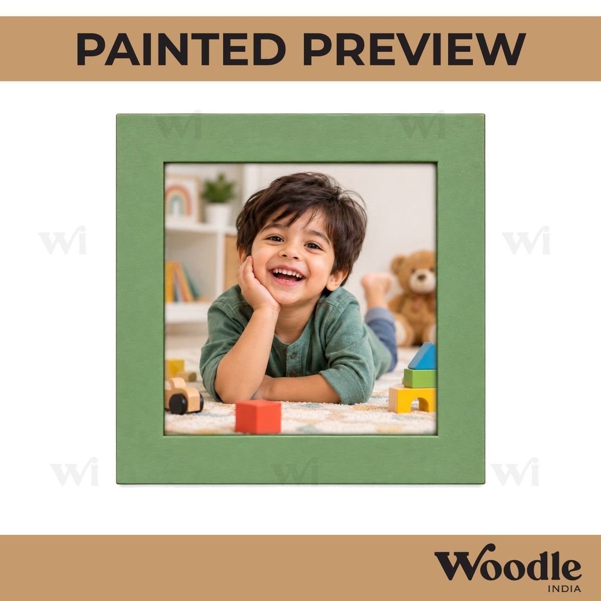 Three Layered Photo Magnet MDF Design 2