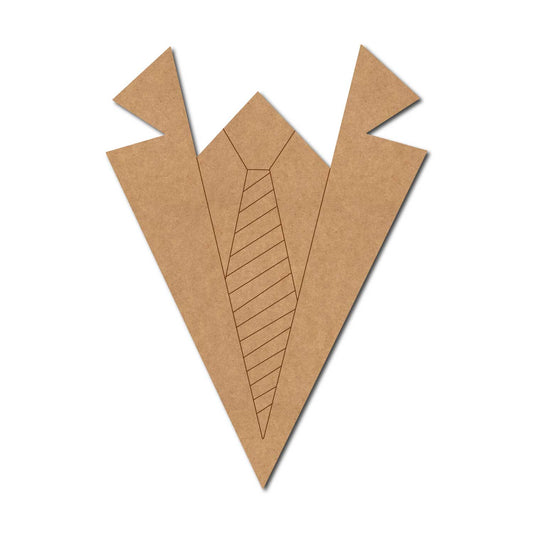 Tie Collar Pre Marked MDF Design 1