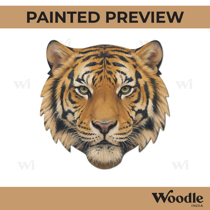 Tiger Cutout MDF Design 2