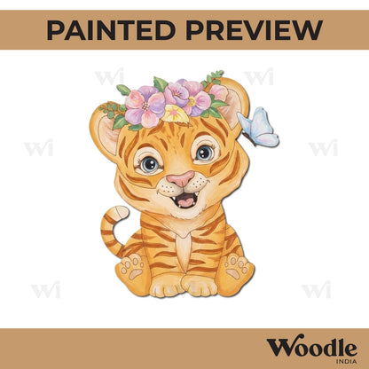 Tiger Pre Marked MDF Design 1