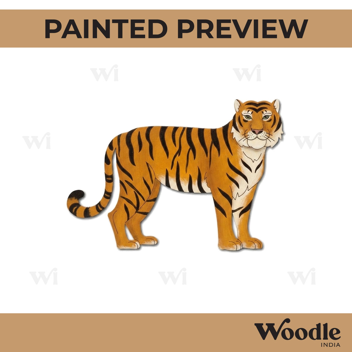 Tiger Pre Marked MDF Design 11