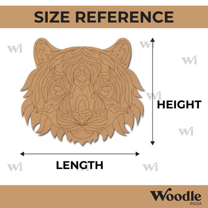 Tiger Pre Marked MDF Design 12