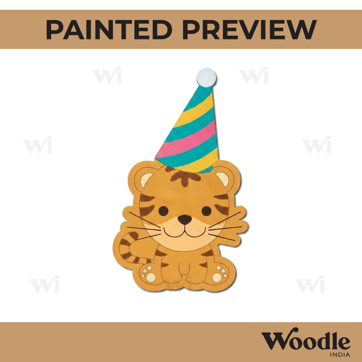 Tiger Pre Marked MDF Design 2