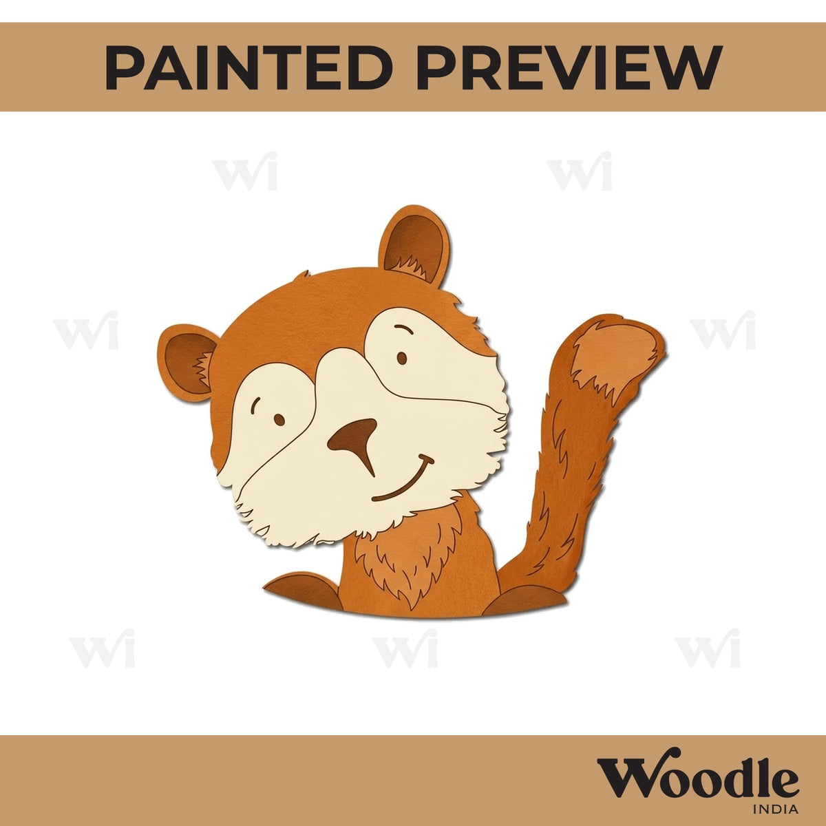 Tiger Pre Marked MDF Design 3