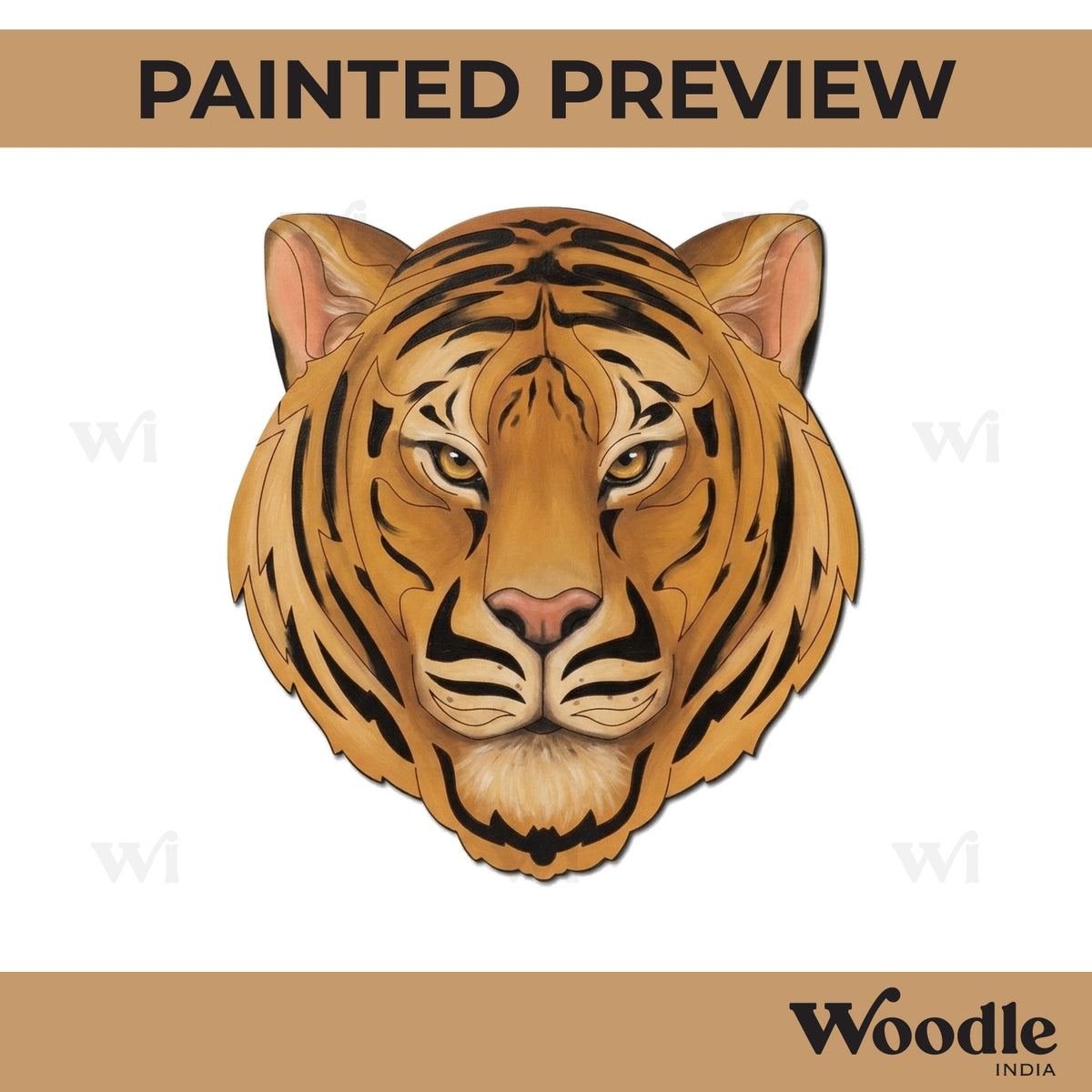Tiger Pre Marked MDF Design 4