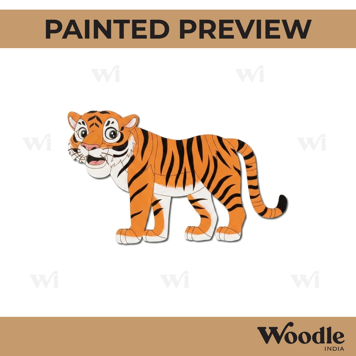 Tiger Pre Marked MDF Design 5