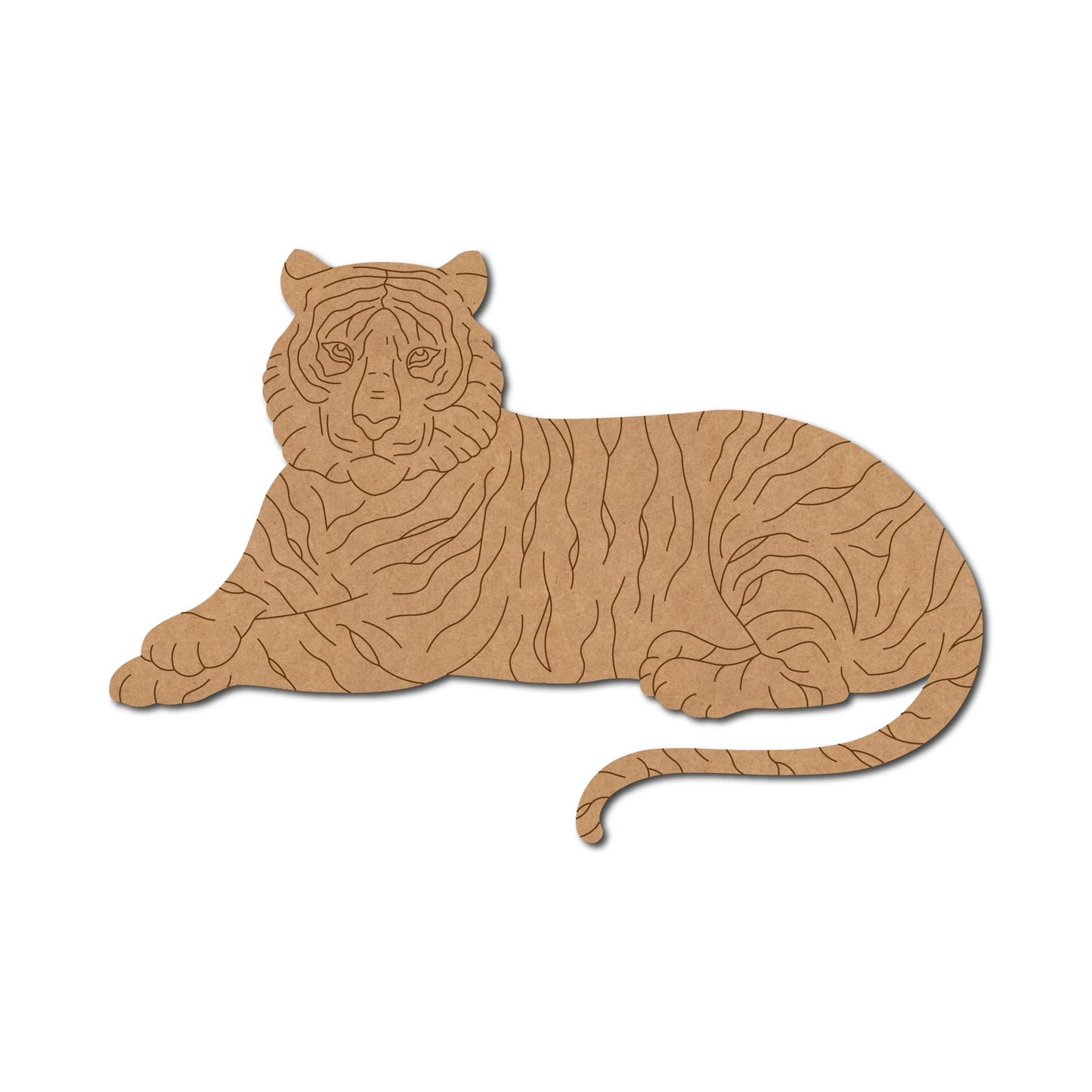 Tiger Pre Marked MDF Design 9