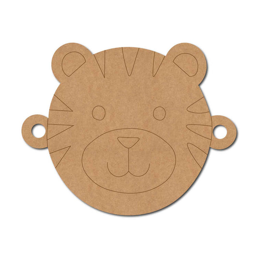 Tiger Rakhi Pre Marked MDF Design 1