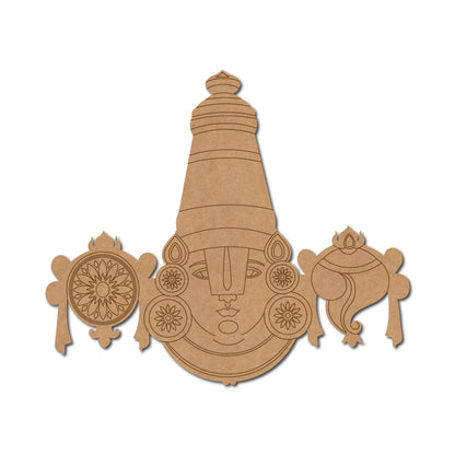 Tirupati Venkateswara Swamy Pre Marked MDF Design 2