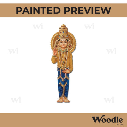 Tirupati Venkateswara Swamy Pre Marked MDF Design 3