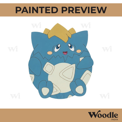 Togepi Pokemon Pre Marked MDF Design 1