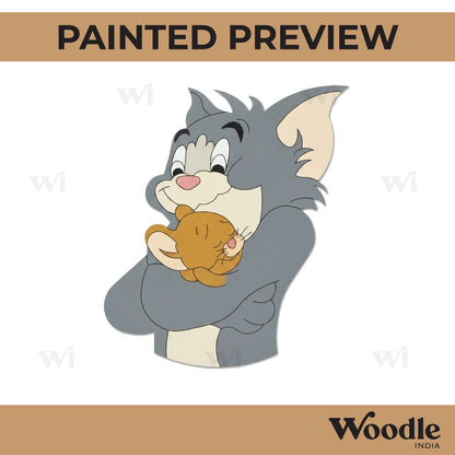 Tom & Jerry Pre Marked MDF Design 2