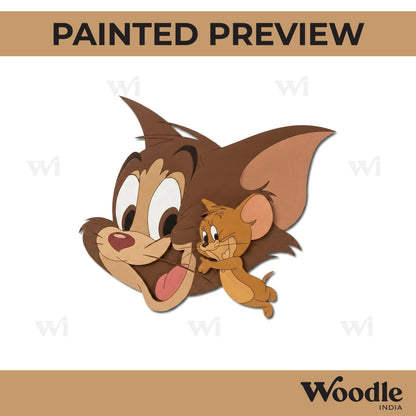Tom & Jerry Pre Marked MDF Design 5