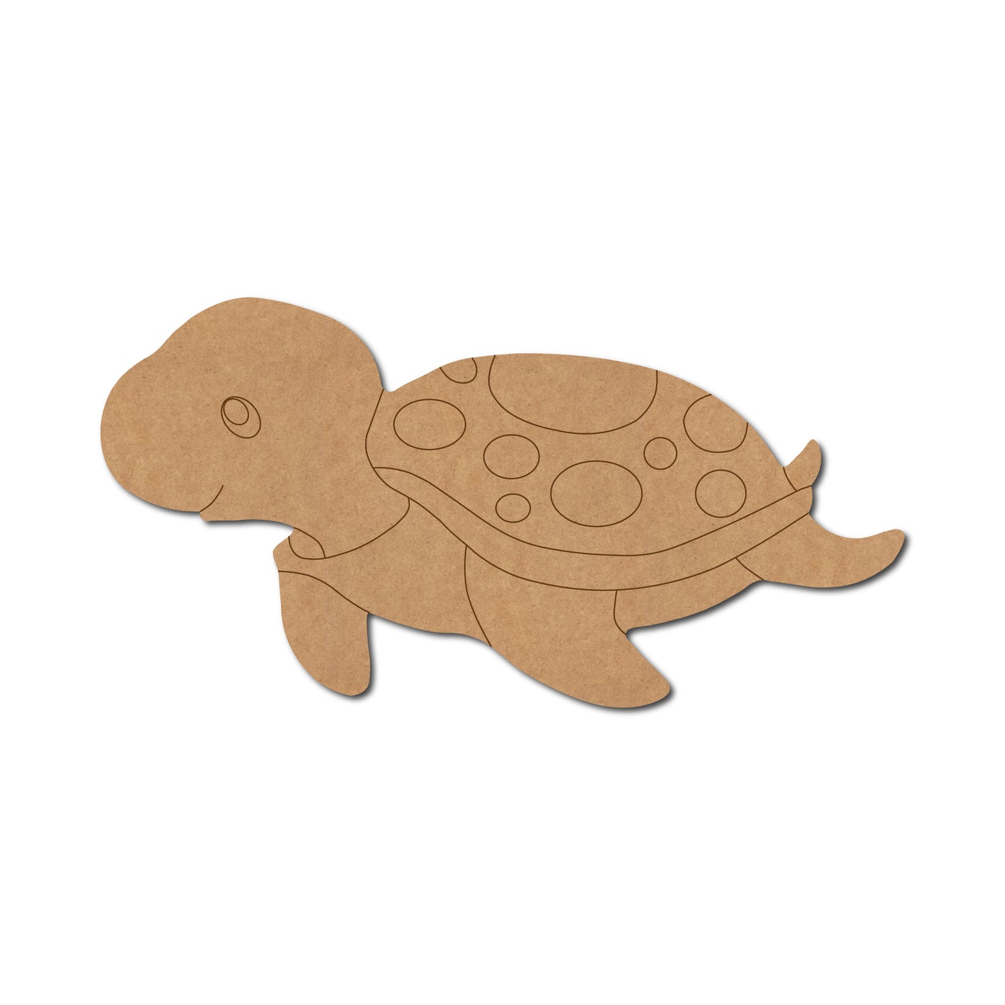 Tortoise Pre Marked MDF Design 1