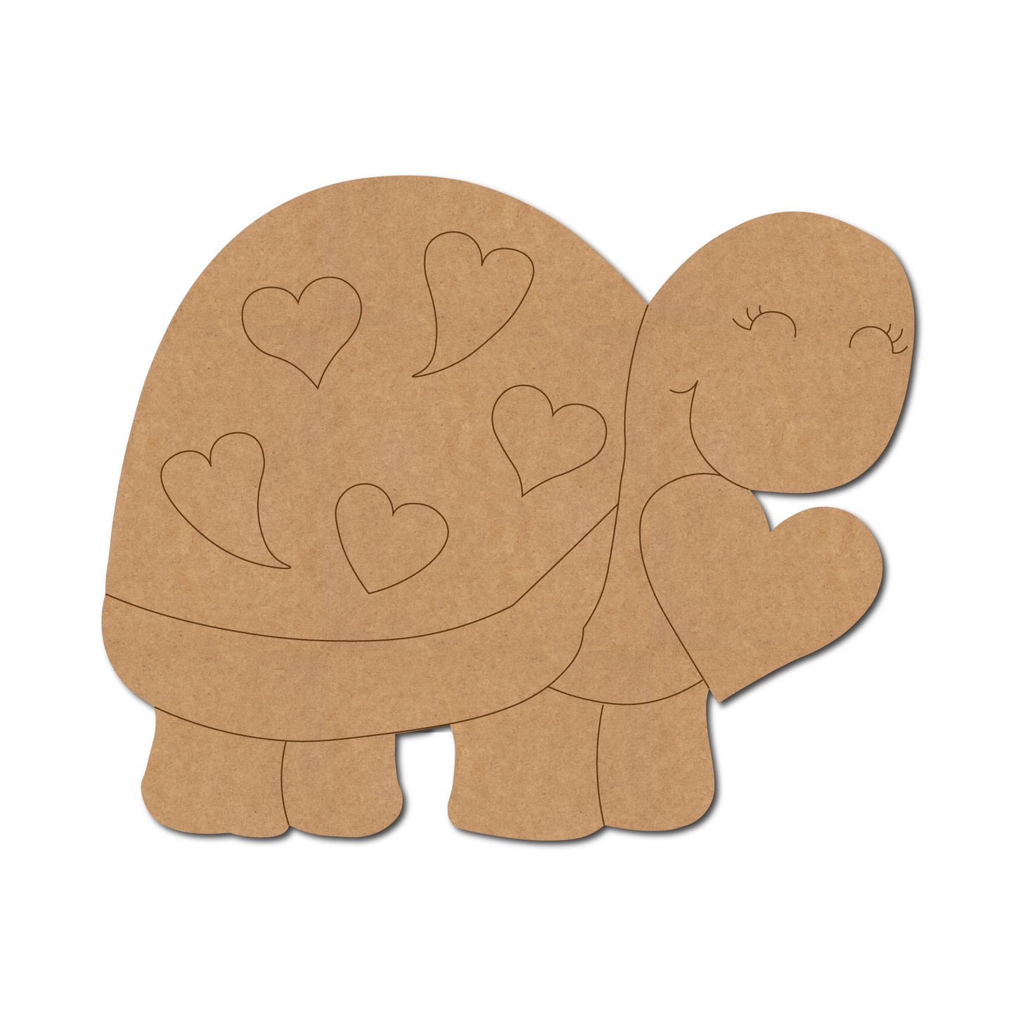 Tortoise Pre Marked MDF Design 2