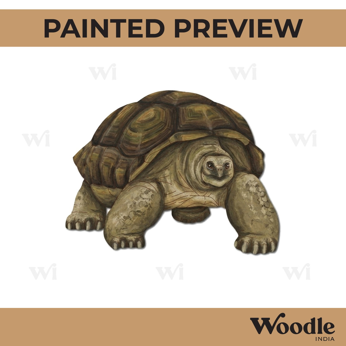 Tortoise Pre Marked MDF Design 7