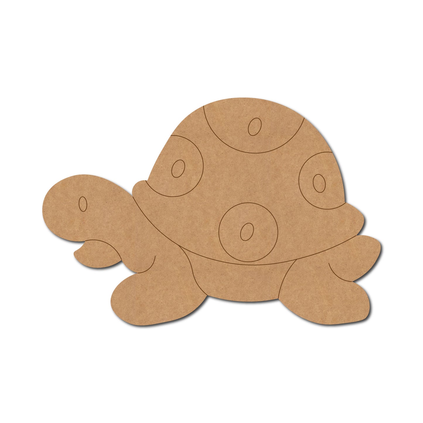 Tortoise Pre Marked MDF Design 8