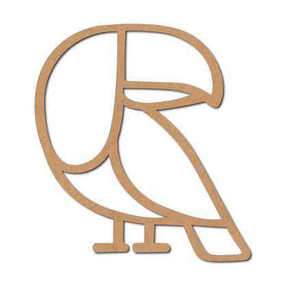 Toucan Bird Cutout MDF Design 1