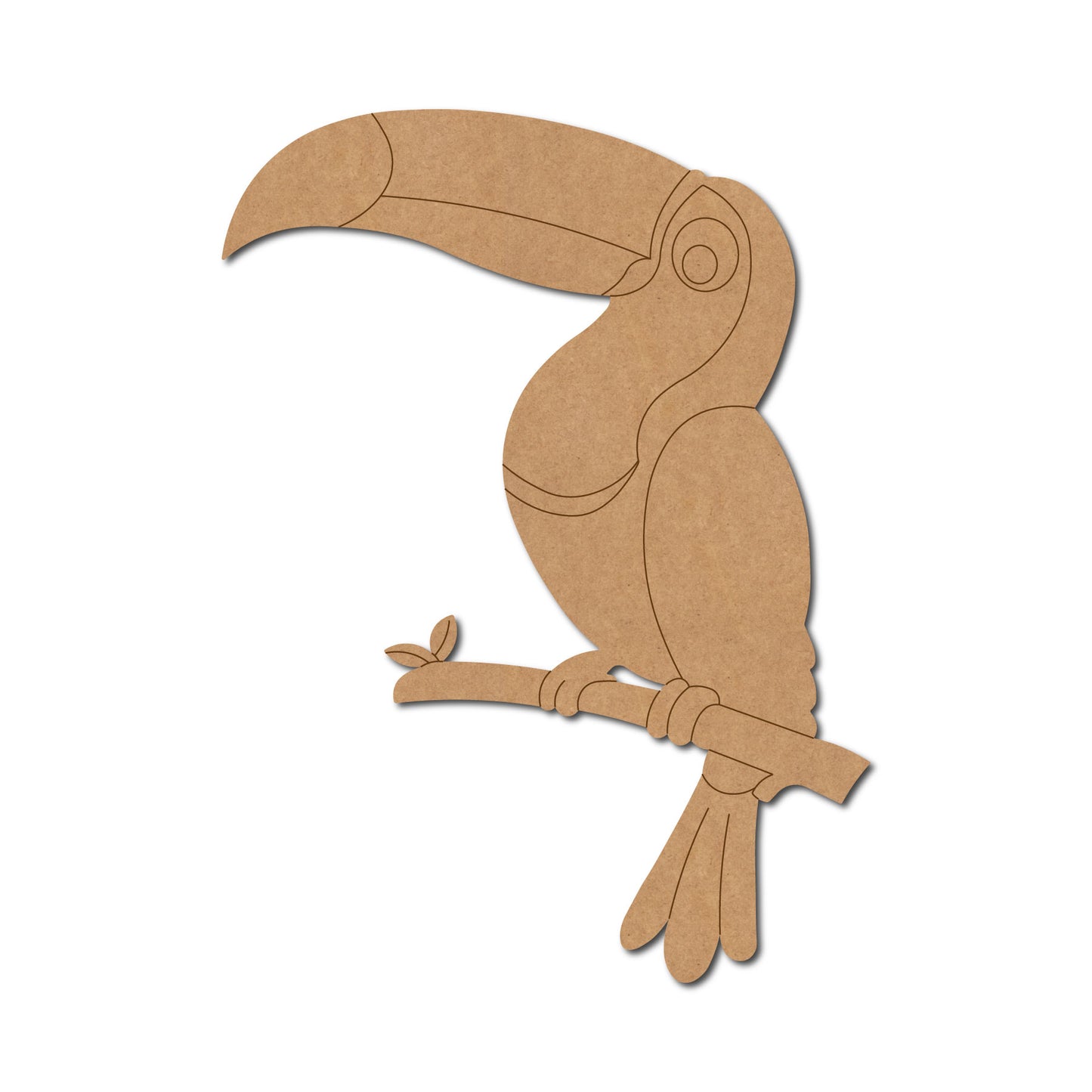 Toucan Bird Pre Marked MDF Design 1