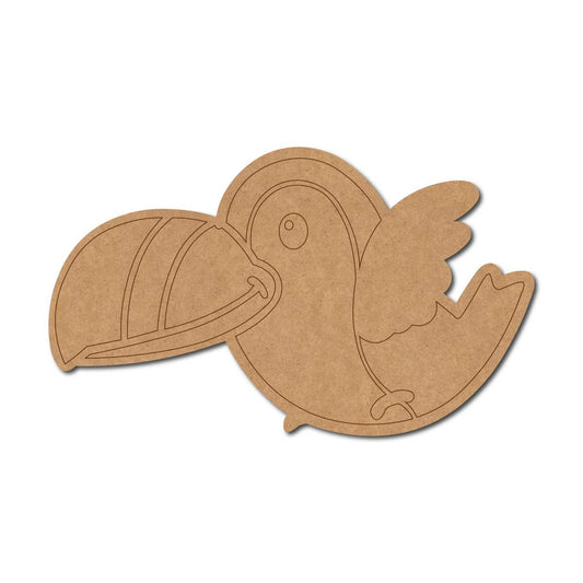 Toucan Bird Pre Marked MDF Design 3