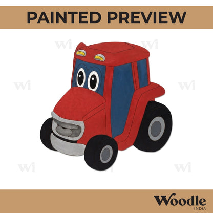 Tractor Pre Marked MDF Design 1