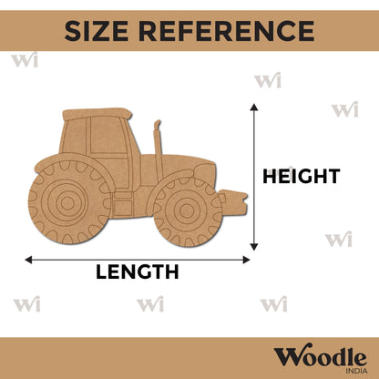 Tractor Pre Marked MDF Design 3