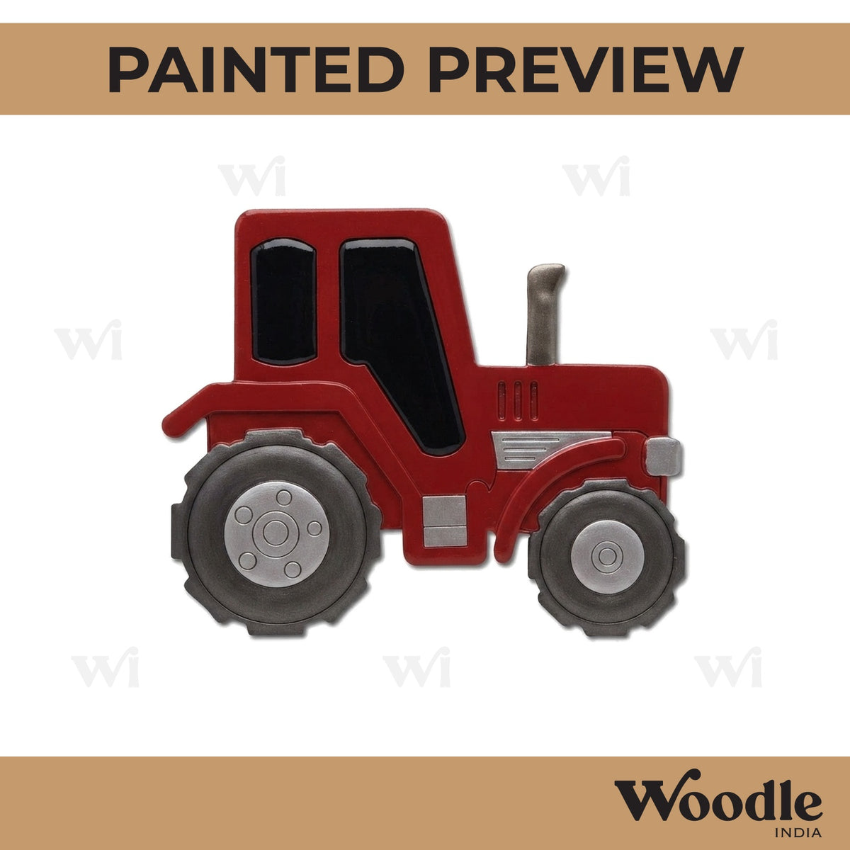 Tractor Pre Marked MDF Design 5