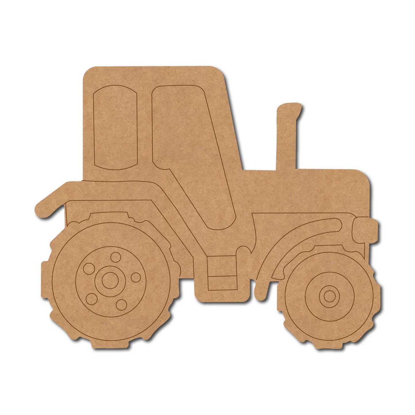 Tractor Pre Marked MDF Design 5