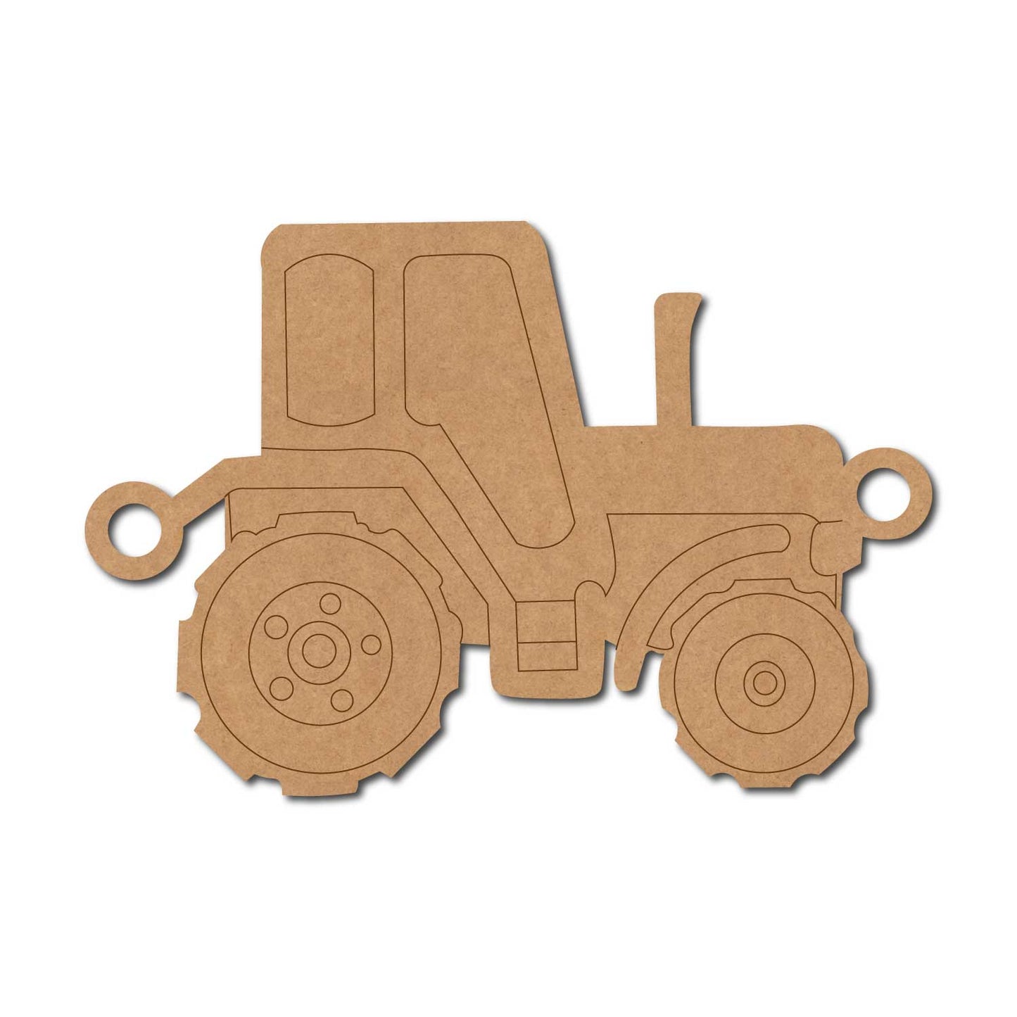 Tractor Rakhi Pre Marked MDF Design 1