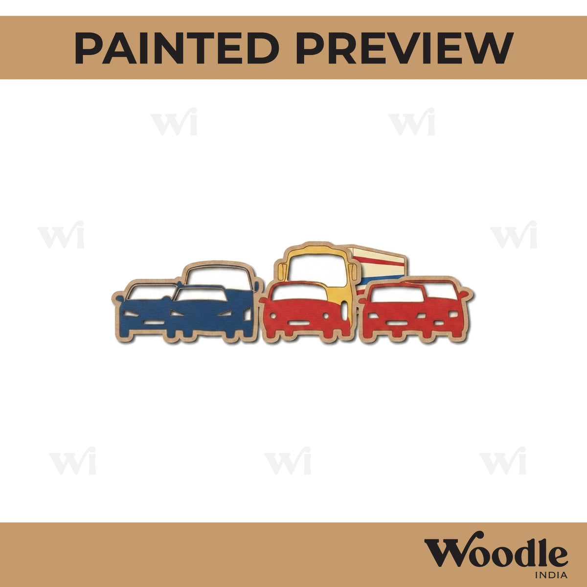 Traffic Pre Marked MDF Design 1