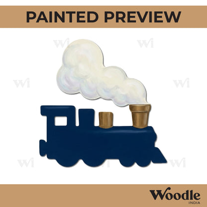 Train Cutout MDF Design 2