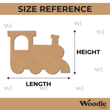 Train Cutout MDF Design 3