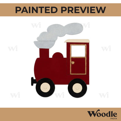 Train Pre Marked MDF Design 3