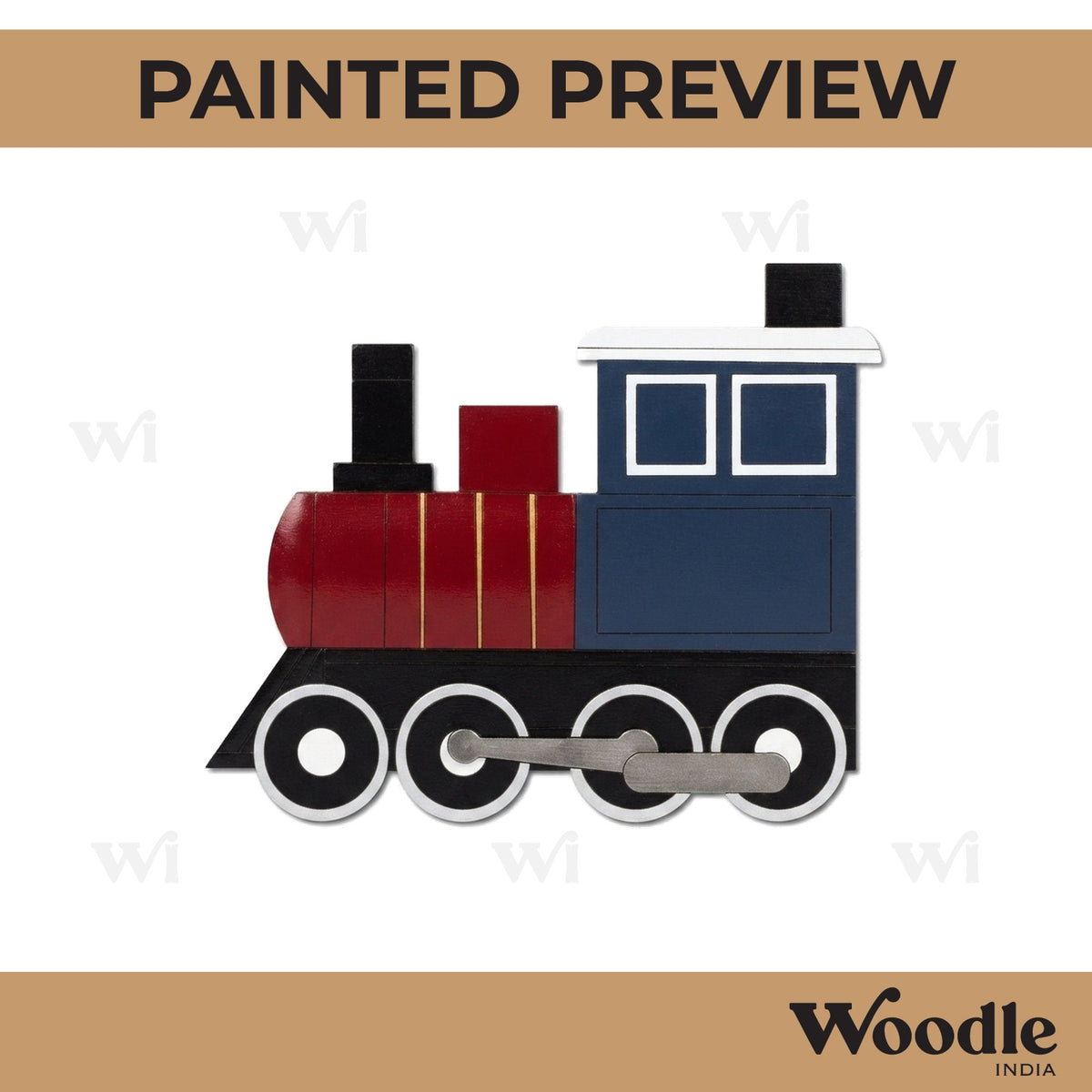 Train Pre Marked MDF Design 5