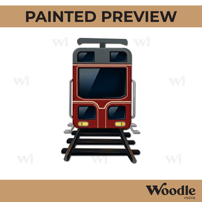 Train Pre Marked MDF Design 6
