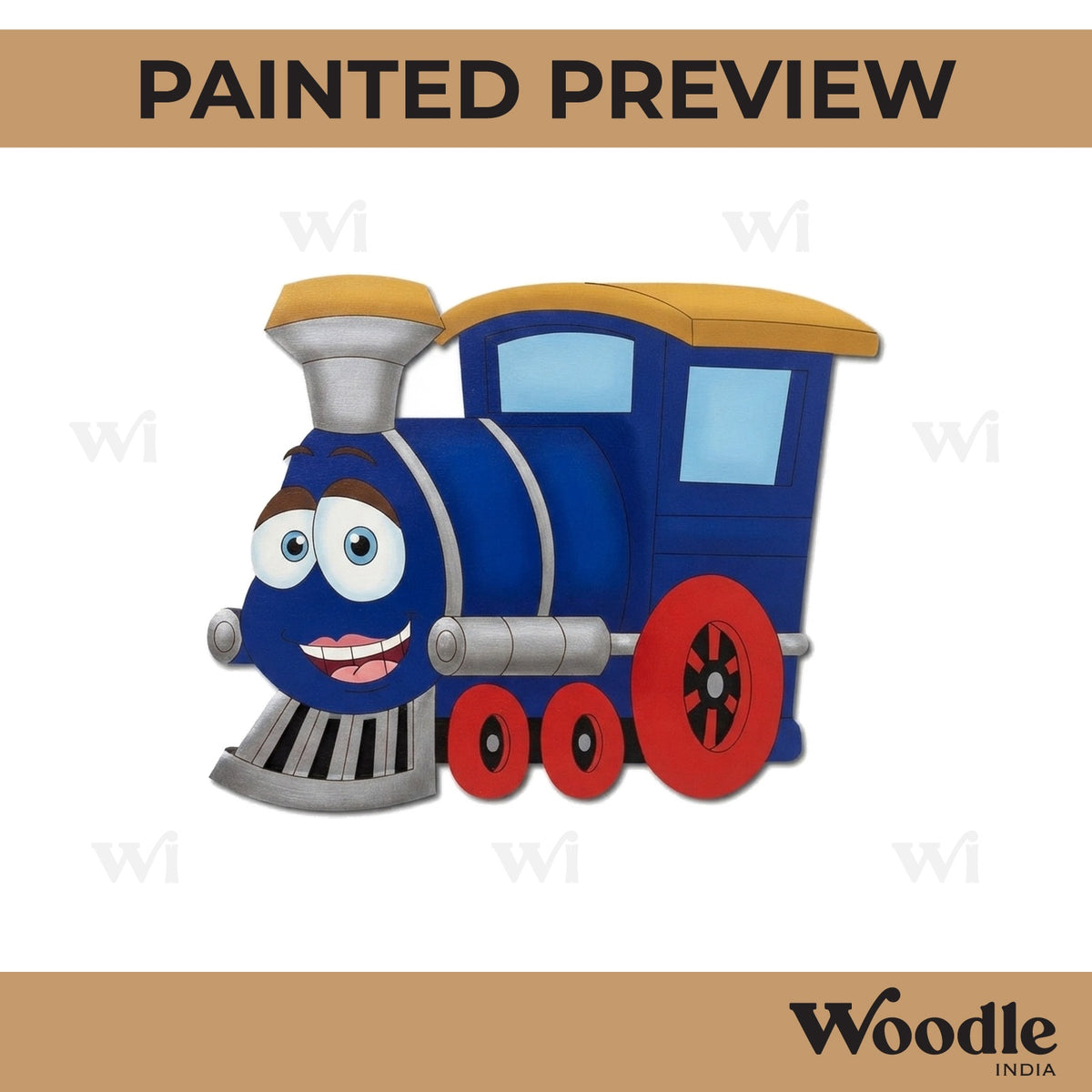 Train Pre Marked MDF Design 8