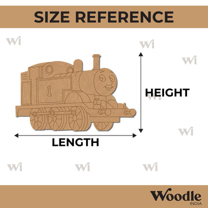 Train Thomas & Friends Cartoon Pre Marked MDF Design 3