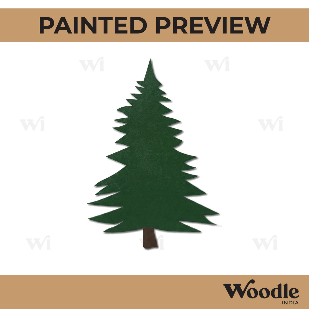 Tree Cutout MDF Design 10