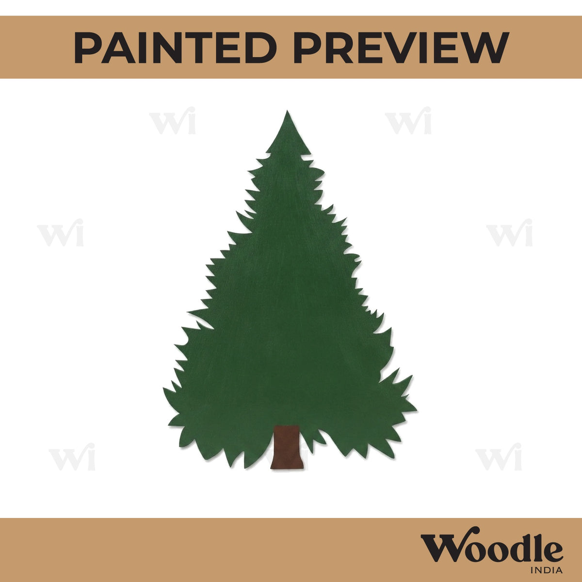 Tree Cutout MDF Design 11