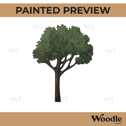 Tree Cutout MDF Design 7