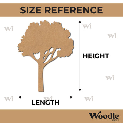 Tree Cutout MDF Design 7