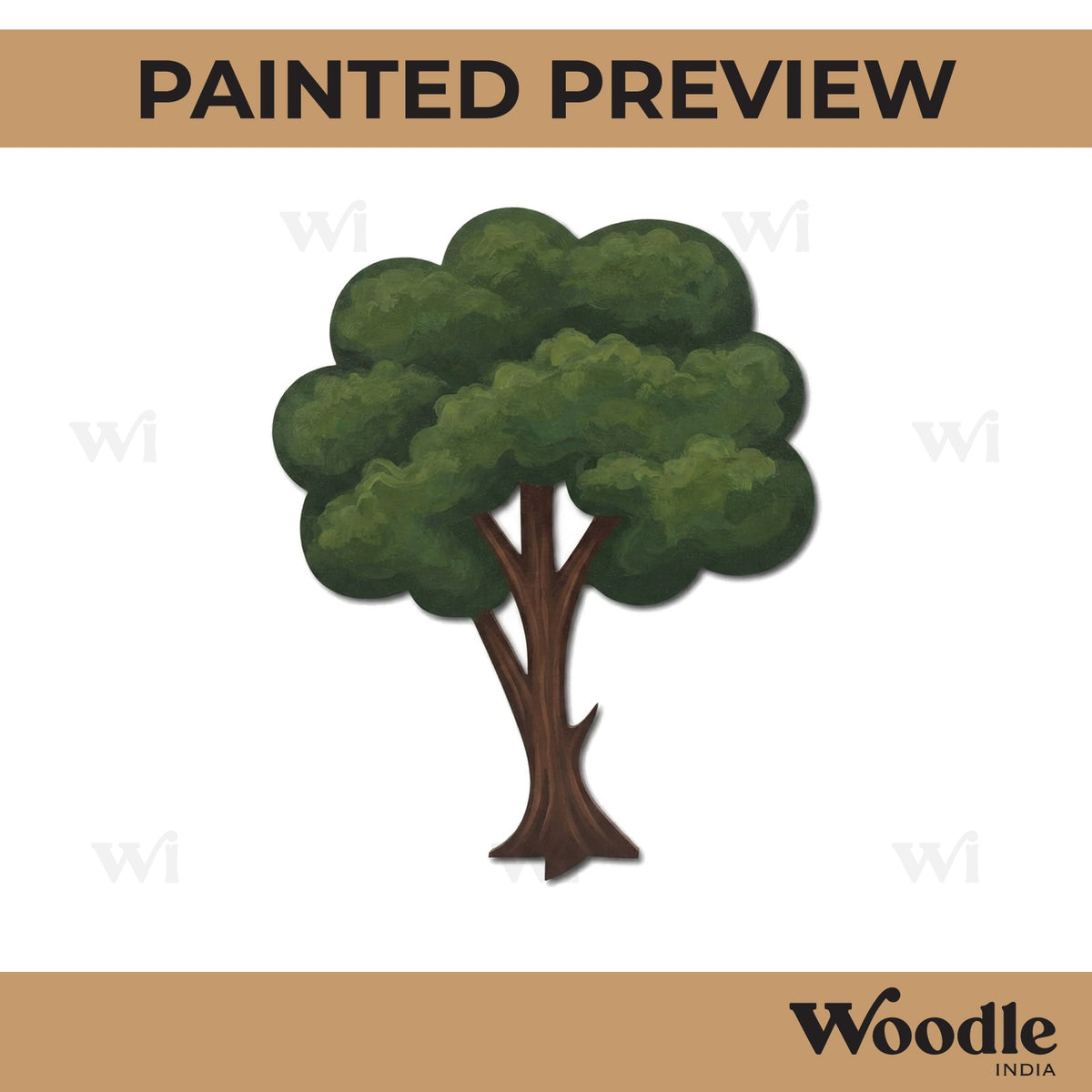 Tree Cutout MDF Design 8