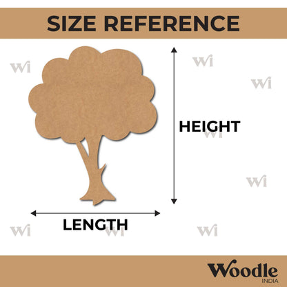Tree Cutout MDF Design 8