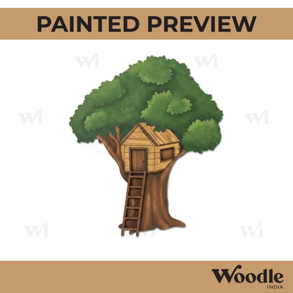 Tree House Pre Marked MDF Design 2
