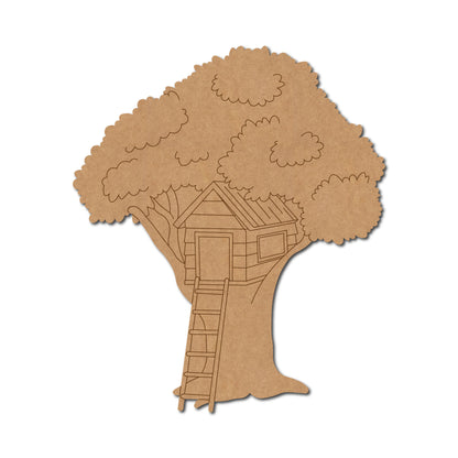 Tree House Pre Marked MDF Design 2