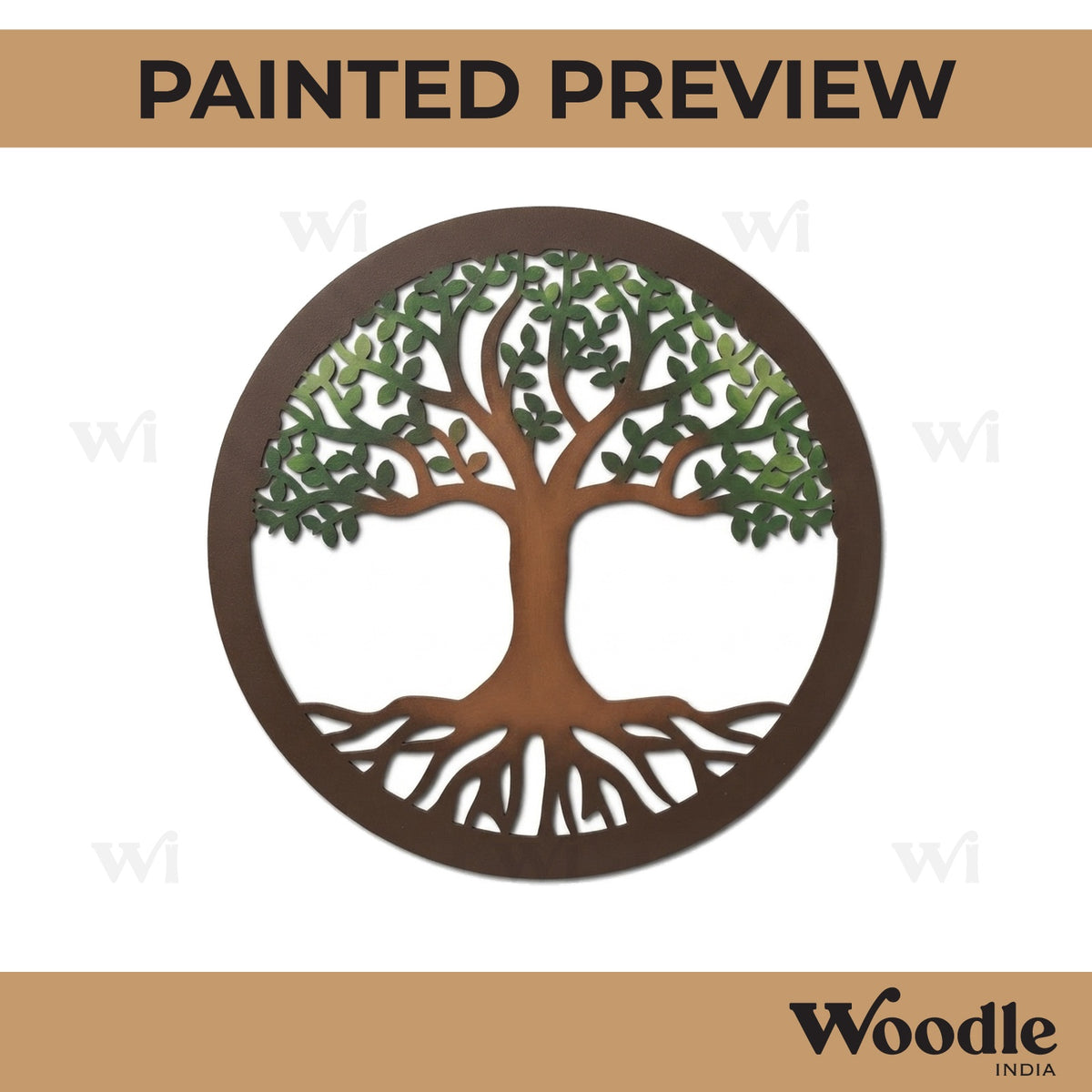 Tree Of Life Cutout MDF Design 1