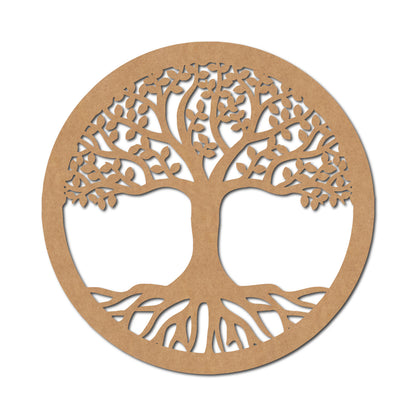 Tree Of Life Cutout MDF Design 1